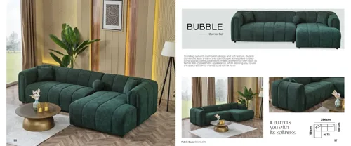 Buble Köşe Koltuk Takımı
