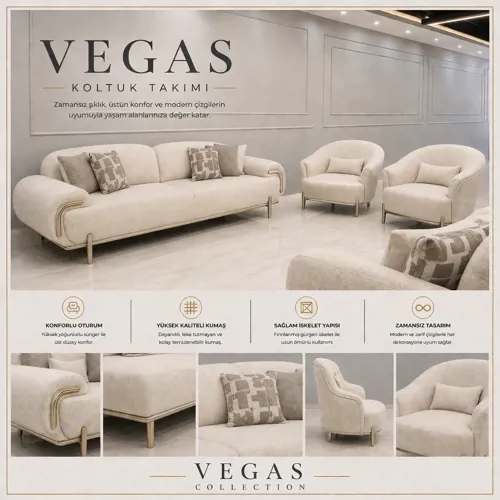 Vegas Koltuk Takımı