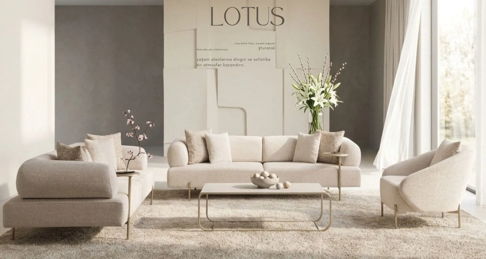 Lotus Koltuk Takımı