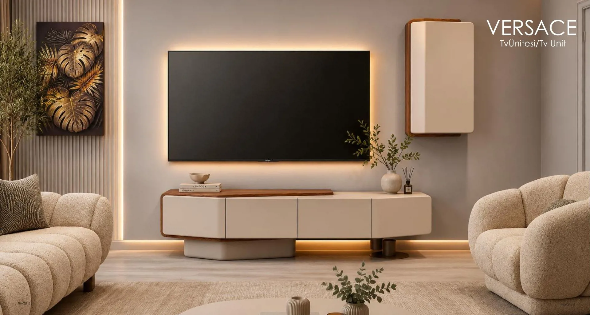 Versace Tv Ünitesi