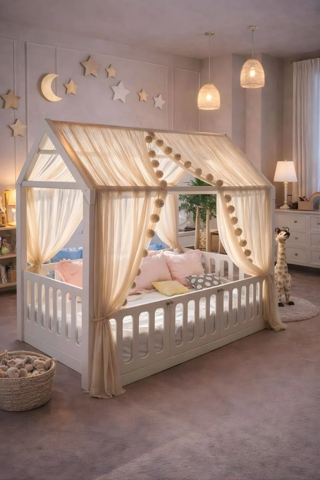 Çatılı Montessori Yatak