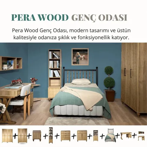 Pera Wood Genç Odası
