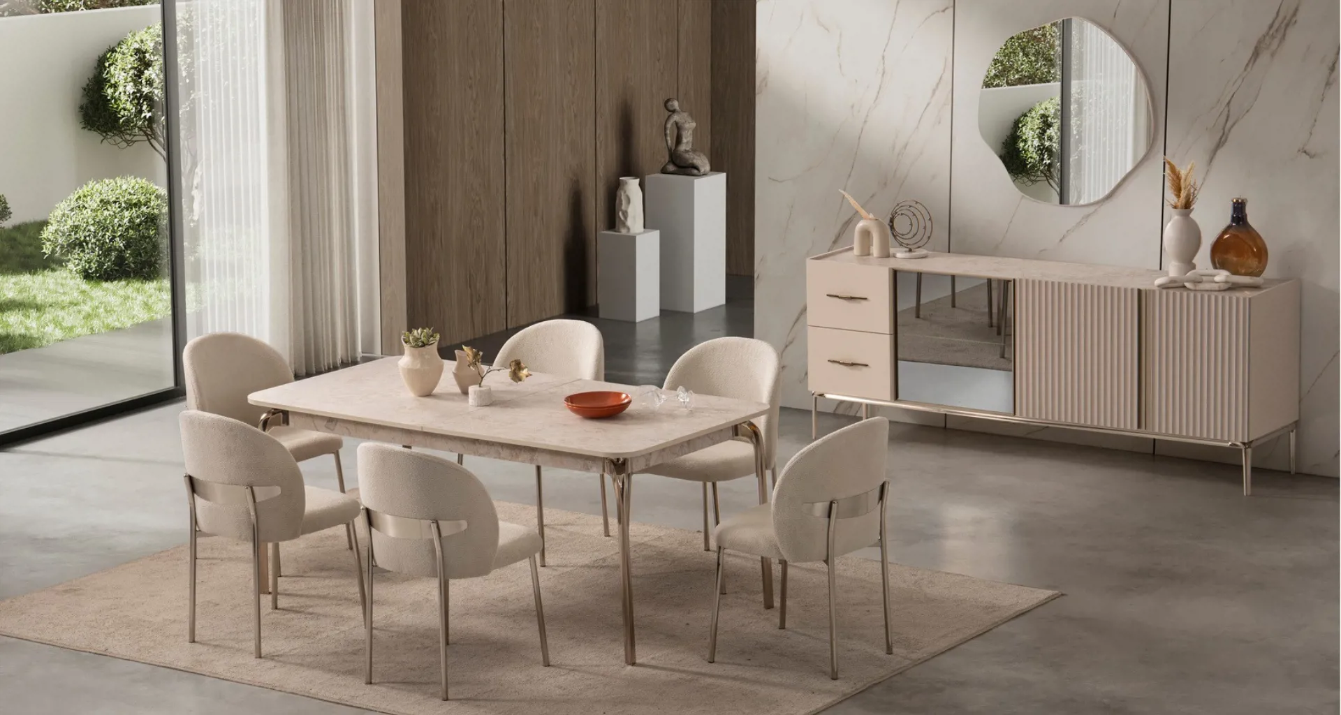 Ovvo Yemek Odası Takımı