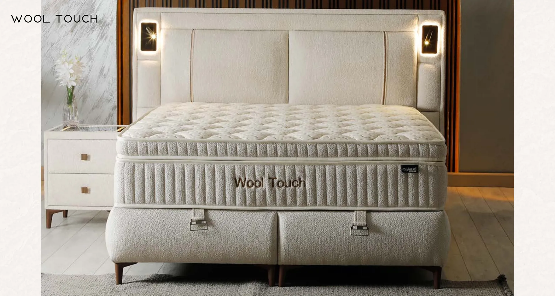 WOOL TOUCH YATAK BAZA SETİ